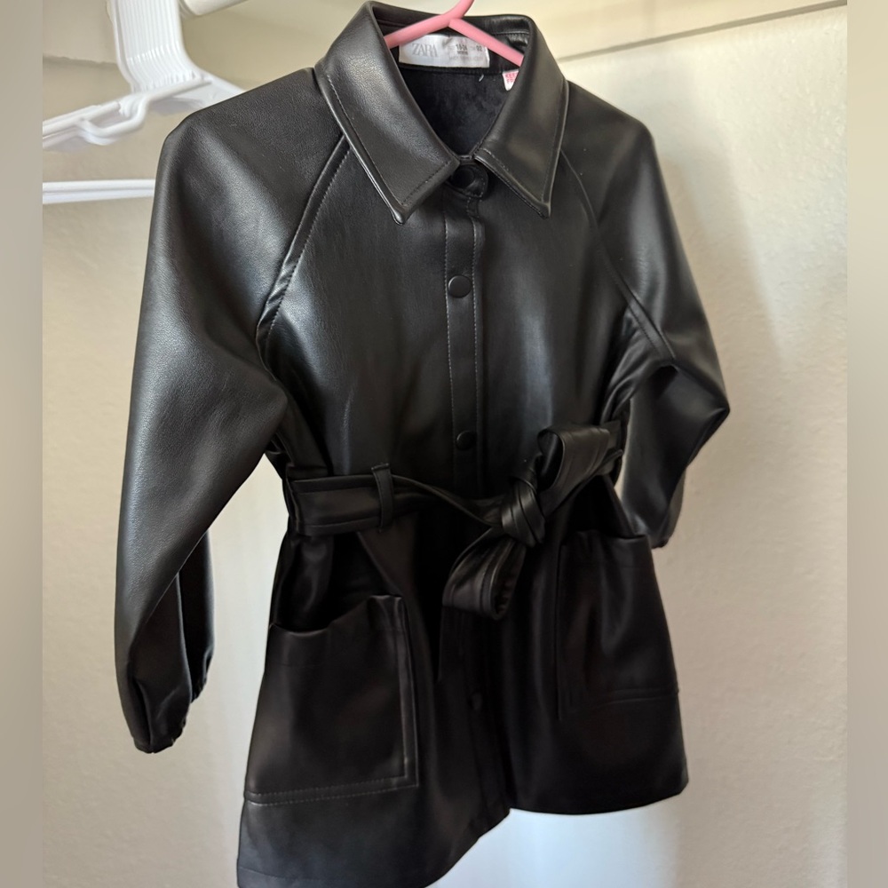 Zara Leather Dress toddler